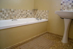Bathroom - bath and basin
